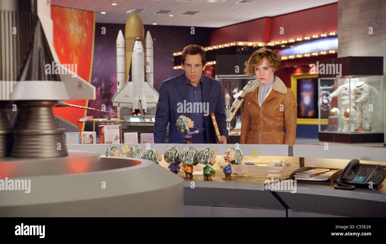 La NUIT AU MUSÉE 2 : LA BATAILLE DU SMITHSONIAN 2009 TCF FILM avec Ben Stiller et Amy Adams Banque D'Images