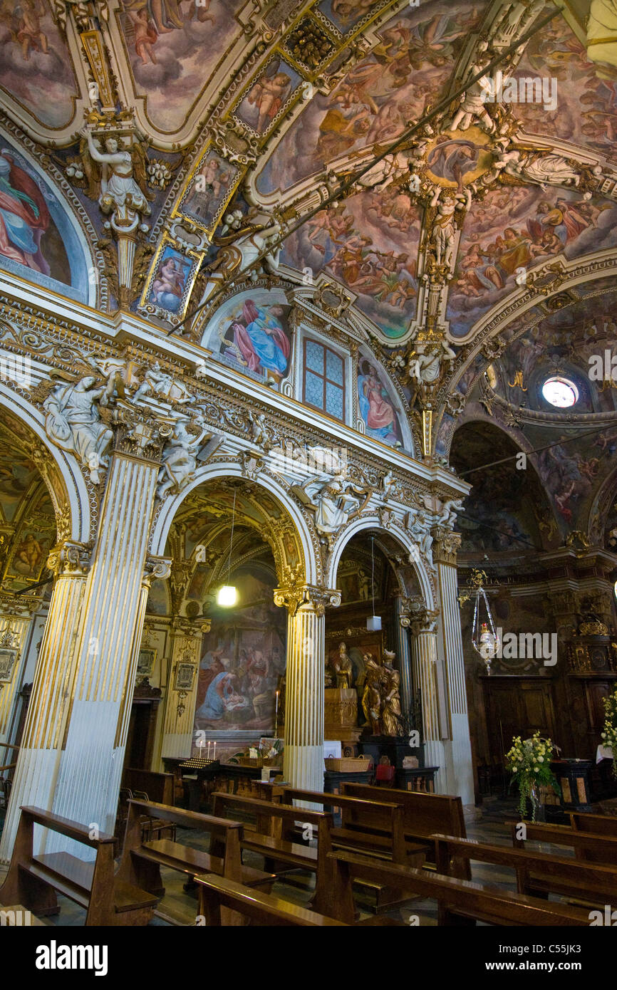 Sacro Monte de Varèse, Lombardie, Italie Banque D'Images