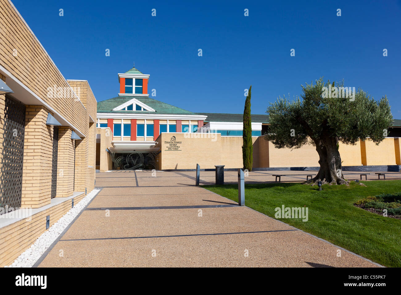 Musée du vin, Briones, La Rioja, Espagne Banque D'Images