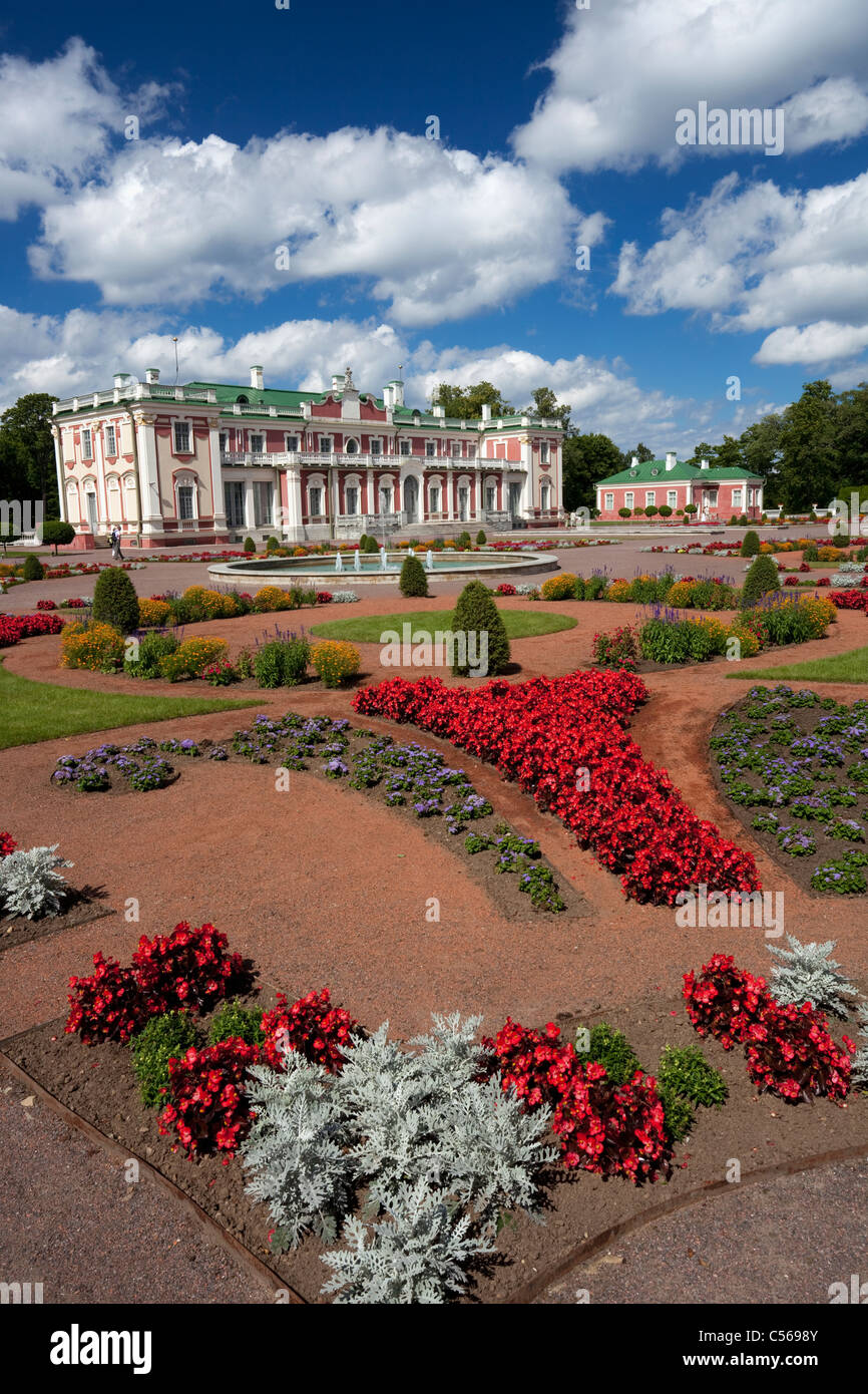 Le Palais Kadriorg - un ancien tsar residence à Tallinn, Estonie Banque D'Images