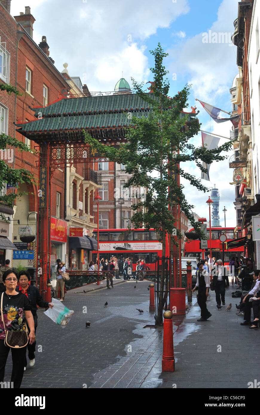 China town à Londres Banque D'Images