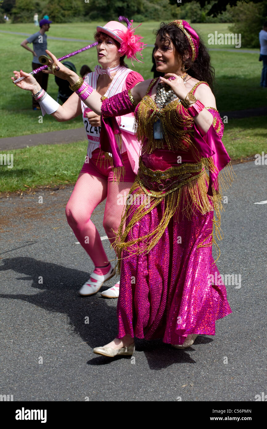 Course pour la vie concurrent Bristol 2011 Banque D'Images Course pour la vie concurrent Bristol 2011 Banque D'Images
