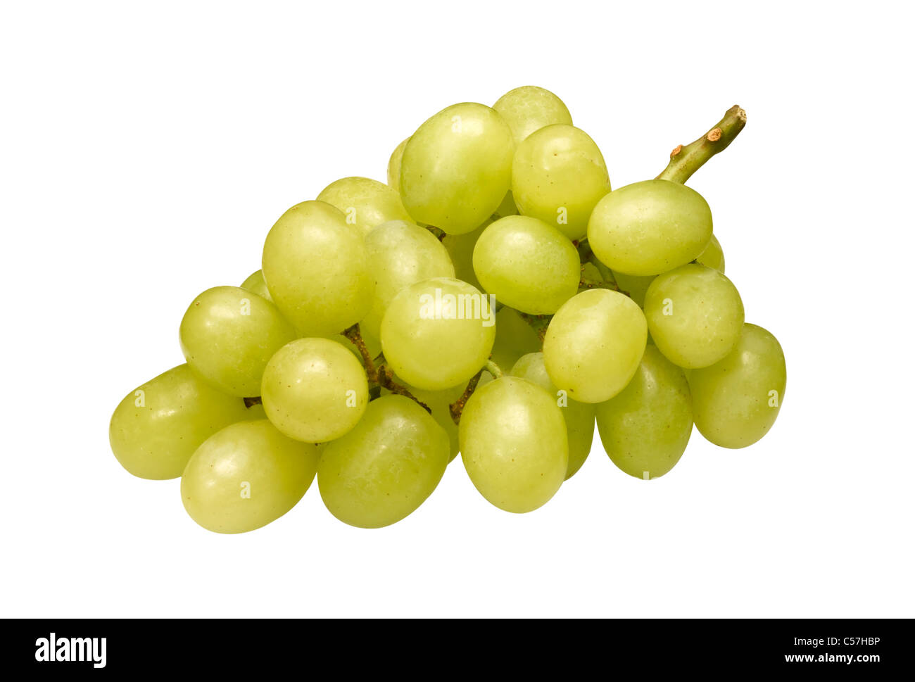 Un tas de raisins verts Banque D'Images