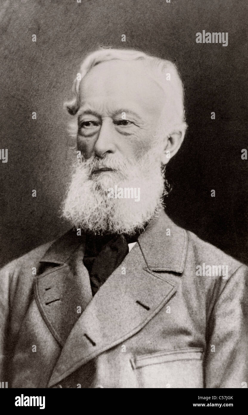 Alfred Krupp, 1812 - 1887. L'industriel allemand Banque D'Images