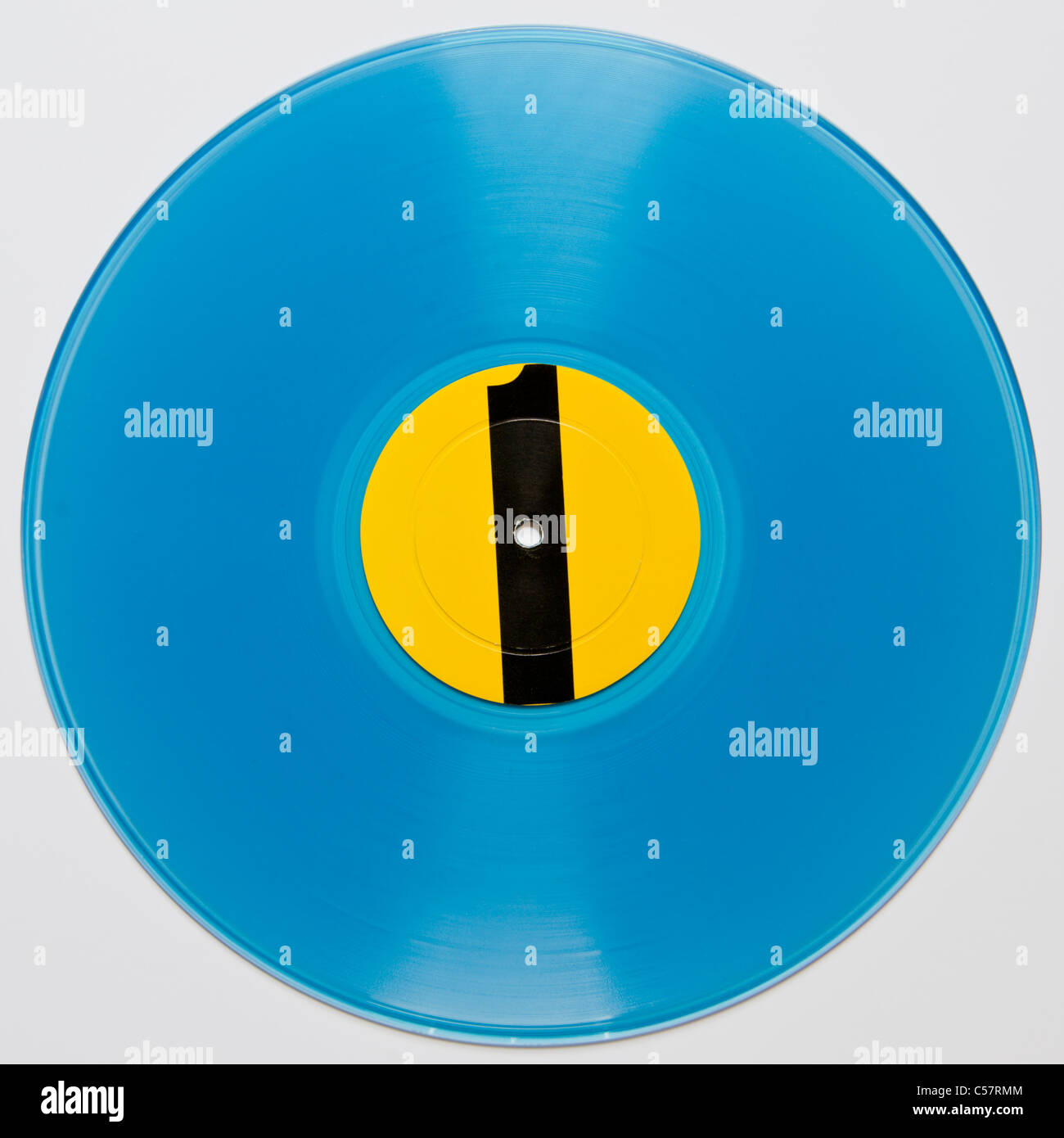 L'enregistrement original bootleg concert de Bob Dylan GWW Royal Albert Hall 1966 1971 parution sur blue vinyl Banque D'Images