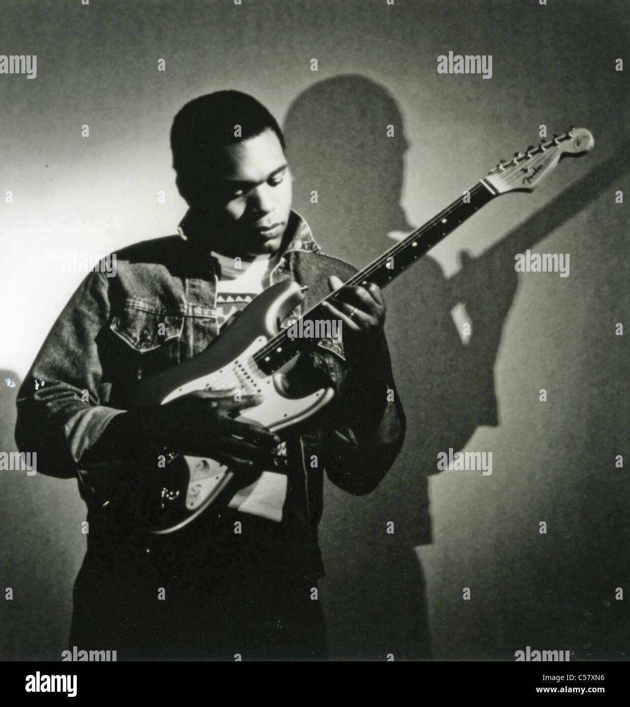 ROBERT CRAY photo promotionnelle d'entre nous le musicien de blues Banque D'Images