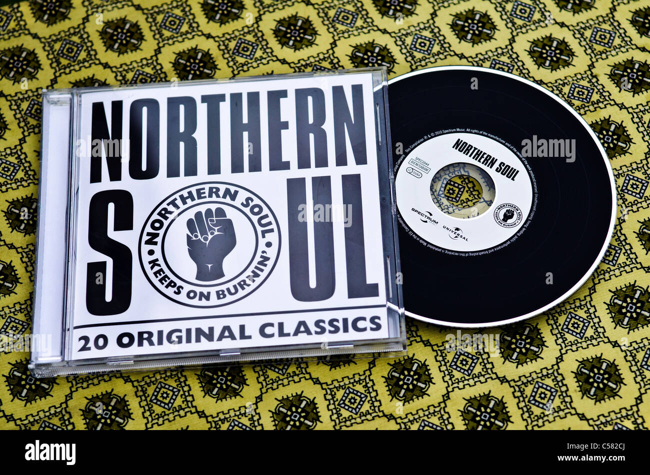 Northern Soul Music CD Album - 2011 Banque D'Images