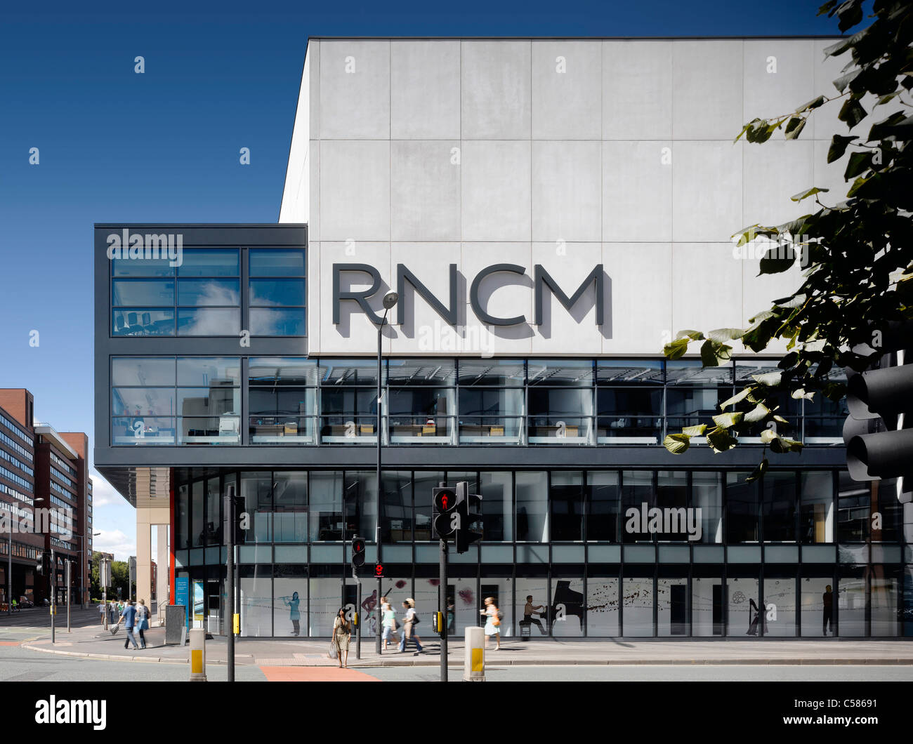 Royal Northern College of Music de Manchester, Greater Manchester. Banque D'Images