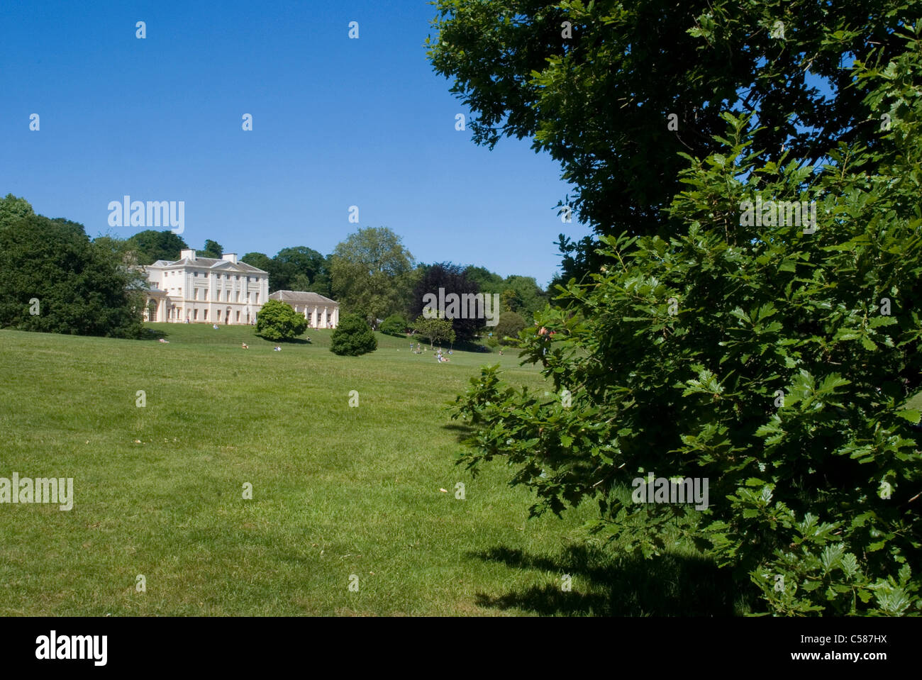 Kenwood House, remodelée par Robert Adam iwhich abrite le legs Iveagh, Hampstead Heath, Hampstead, London, NW3, Angleterre Banque D'Images