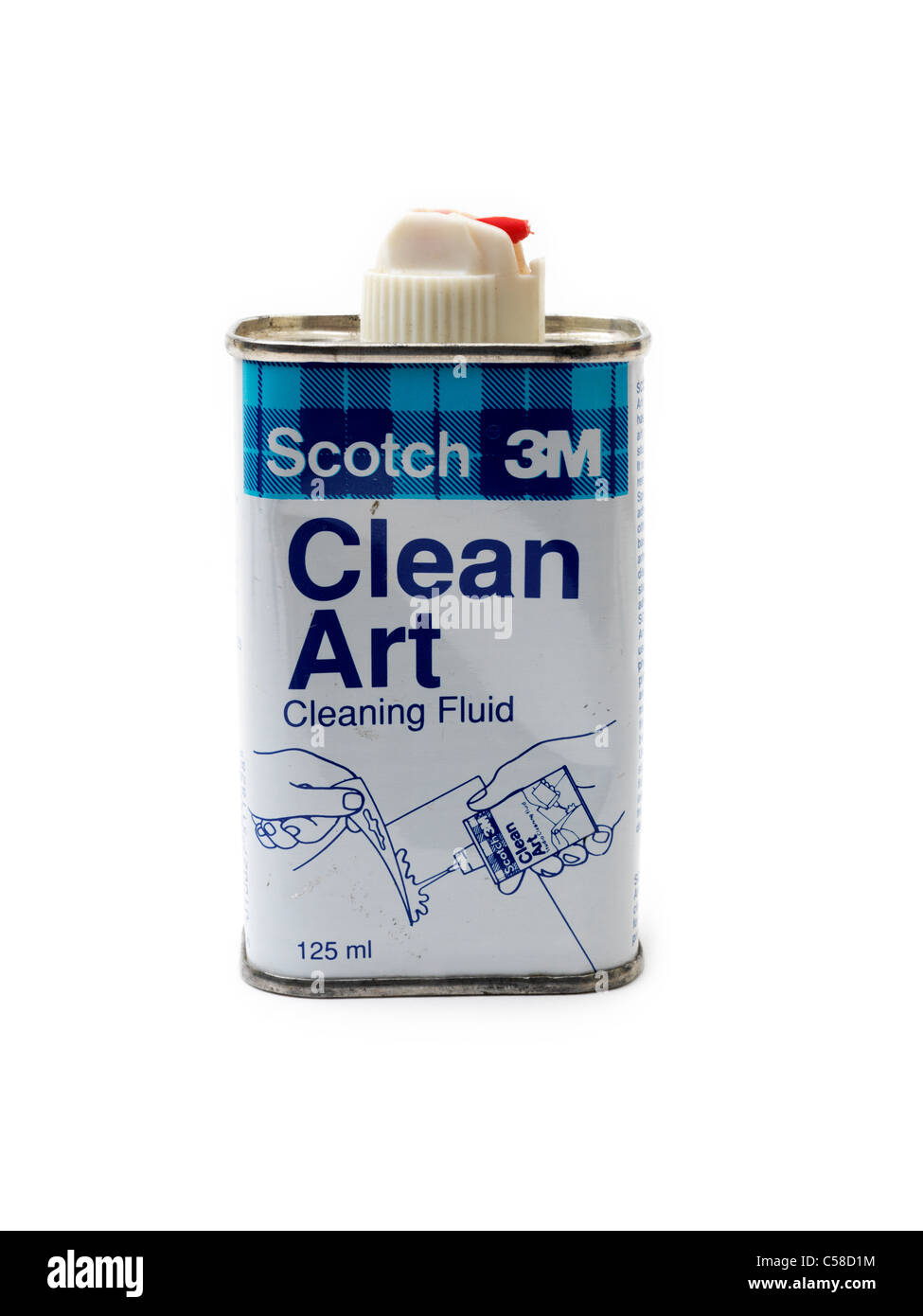 Art Scotch nettoyer le Liquide de nettoyage, parfois utilisé comme une  substance Photo Stock - Alamy