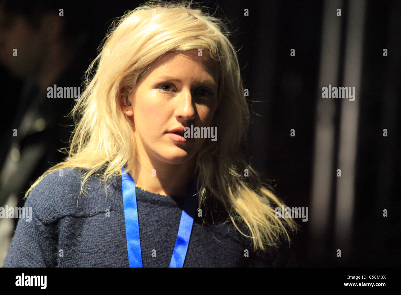 Ellie Goulding singer et musiton Banque D'Images Ellie Goulding singer et musiton Banque D'Images