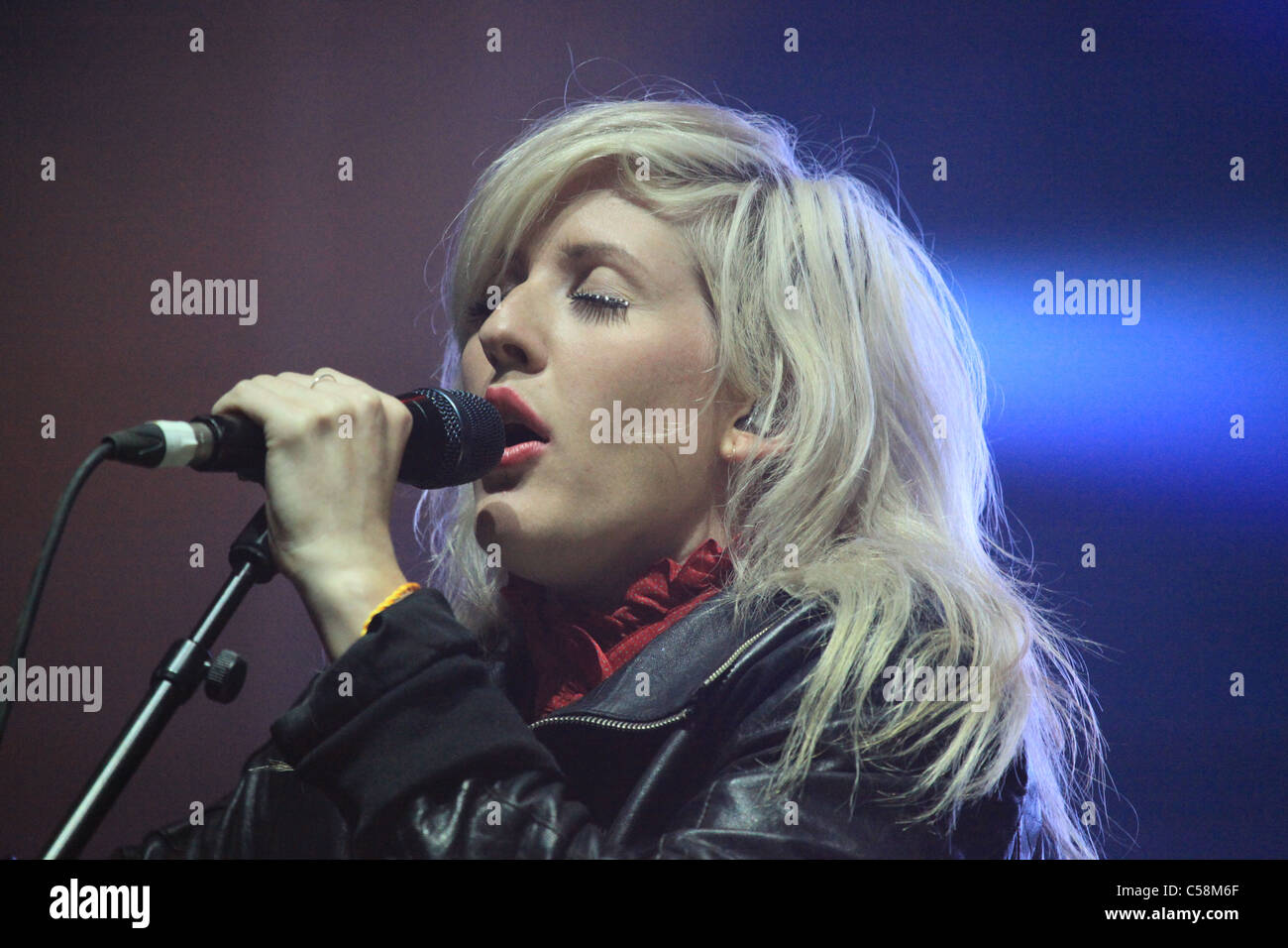 Ellie Goulding singer et musiton Banque D'Images Ellie Goulding singer et musiton Banque D'Images