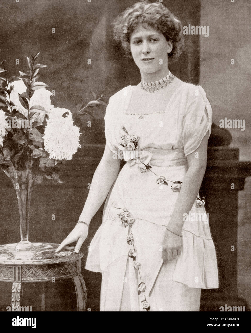 La Princesse Marie, La Princesse Royale Et La Comtesse De Harewood (Victoria Alexandra Alice Mary) 1897 – 1965). Banque D'Images