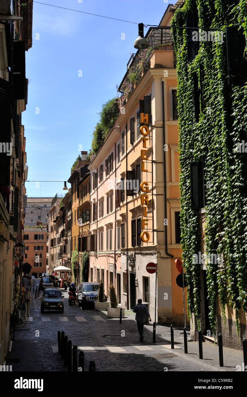 Italie, Rome, quartier Monti, rue via del Boschetto Banque D'Images