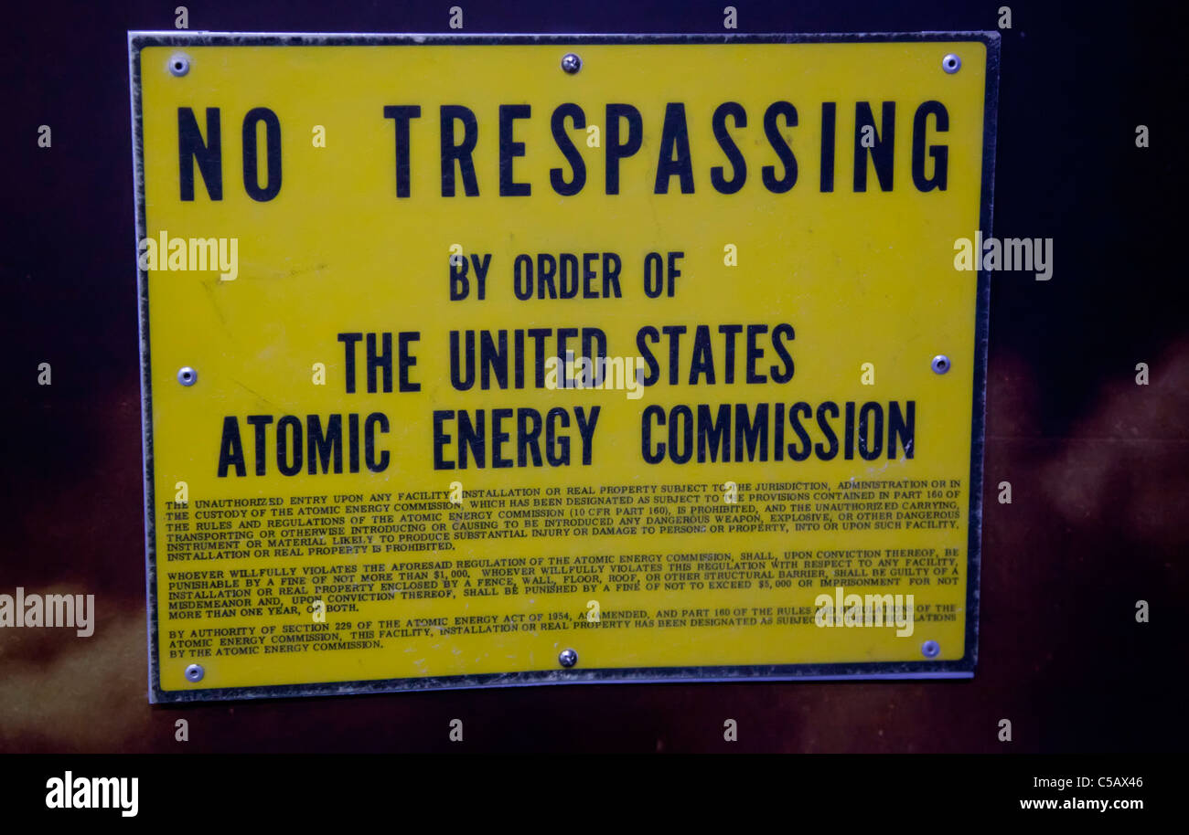 Atomic Testing Museum Banque D'Images