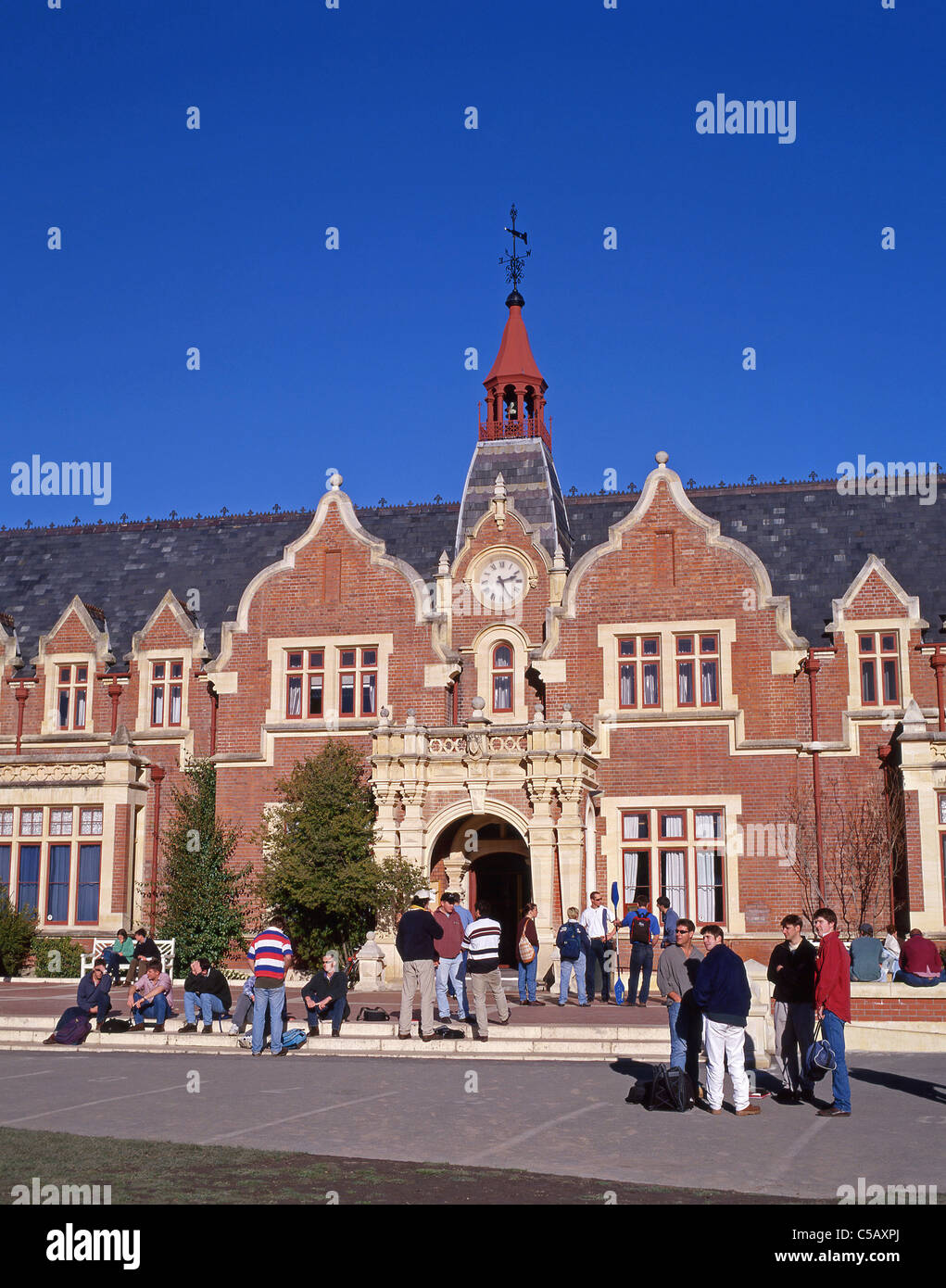 La bibliothèque de l'Université de Lincoln, Lincoln University, Lincoln, près de Christchurch, Canterbury, île du Sud, Nouvelle-Zélande Banque D'Images