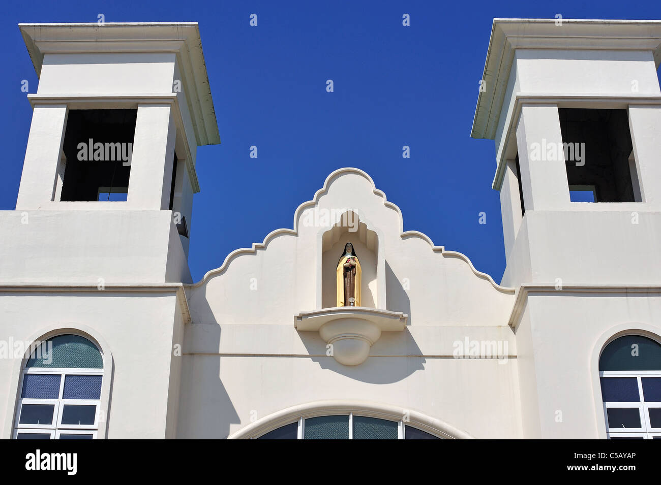 Sainte Thérèse de l'Église catholique Lahug Cebu City aux Philippines Banque D'Images