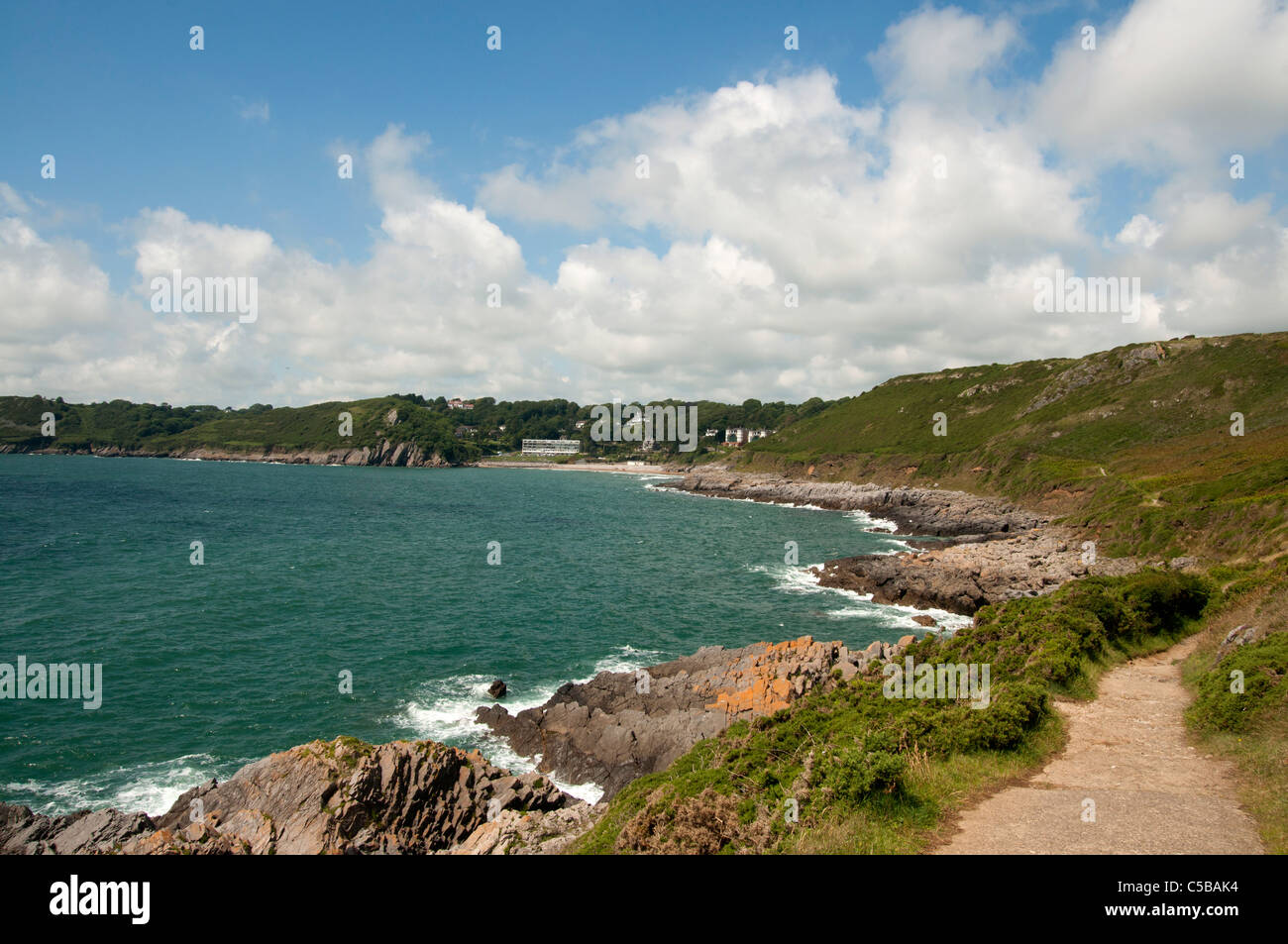Caswell Beach Wales UK Banque D'Images
