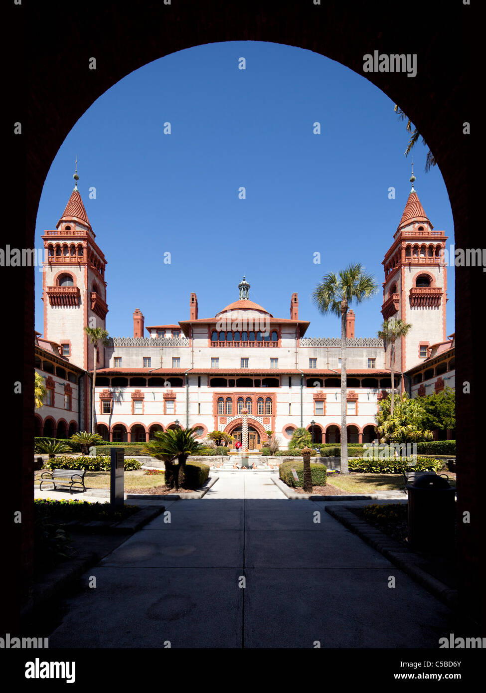 Flagler College, St Augustine, Floride Banque D'Images