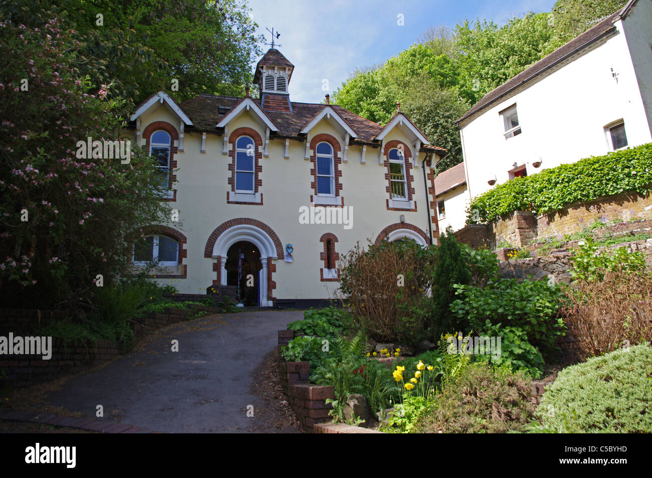 Bien saint édifice, Malvern. Banque D'Images Bien saint édifice, Malvern. Banque D'Images