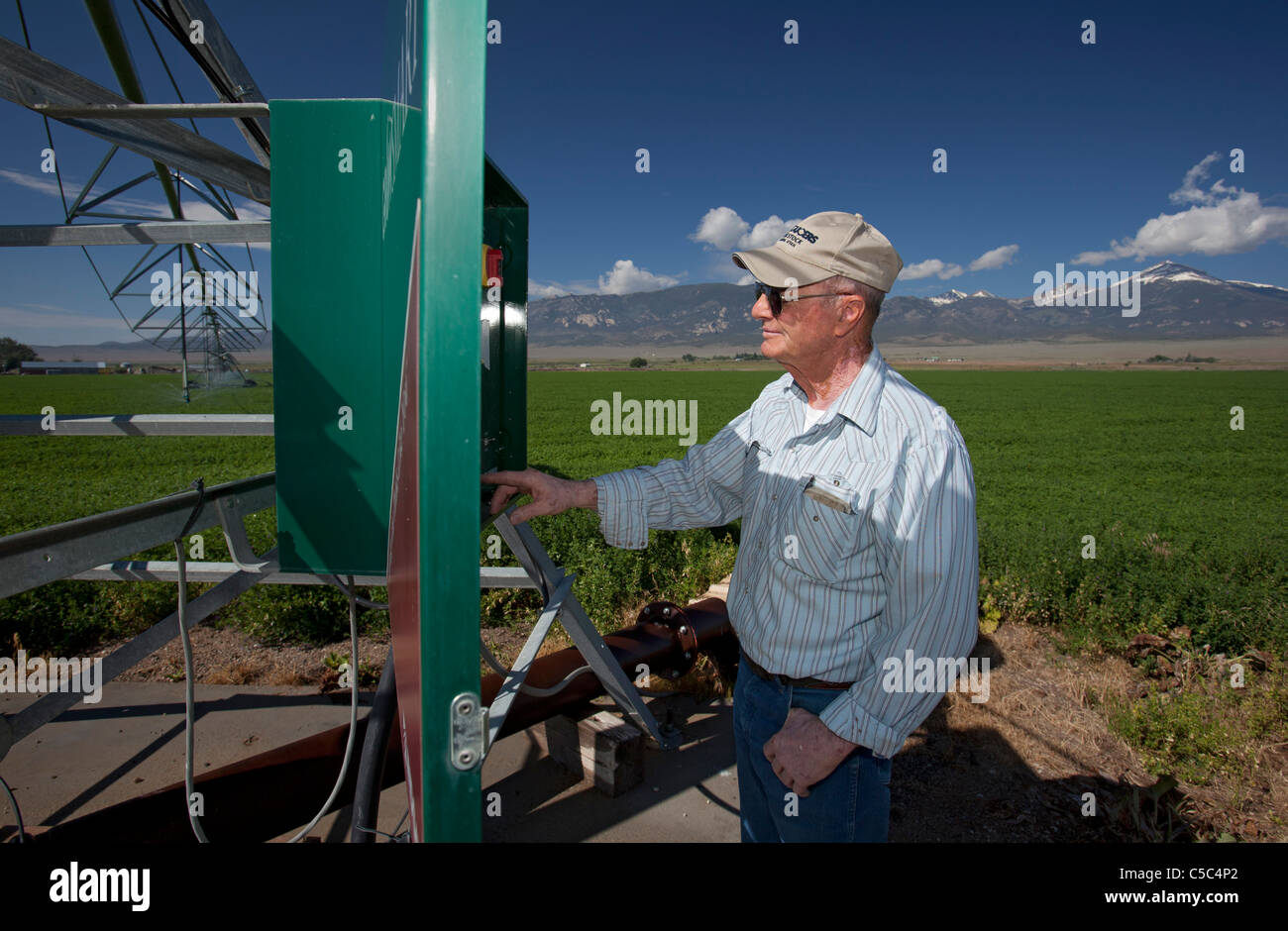 Nevada Ranch Banque D'Images