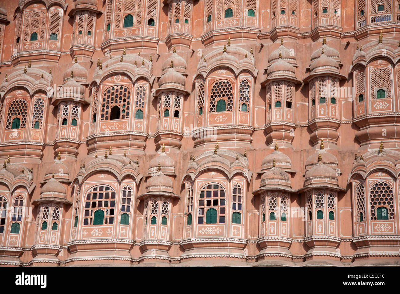 Palais des vents à Jaipur, Inde Banque D'Images