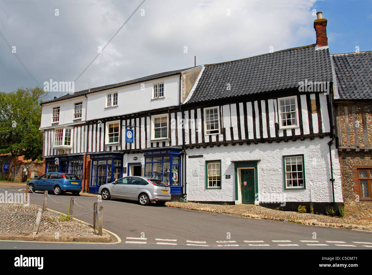 Lieu commun, Little Walsingham, Norfolk, Angleterre Banque D'Images