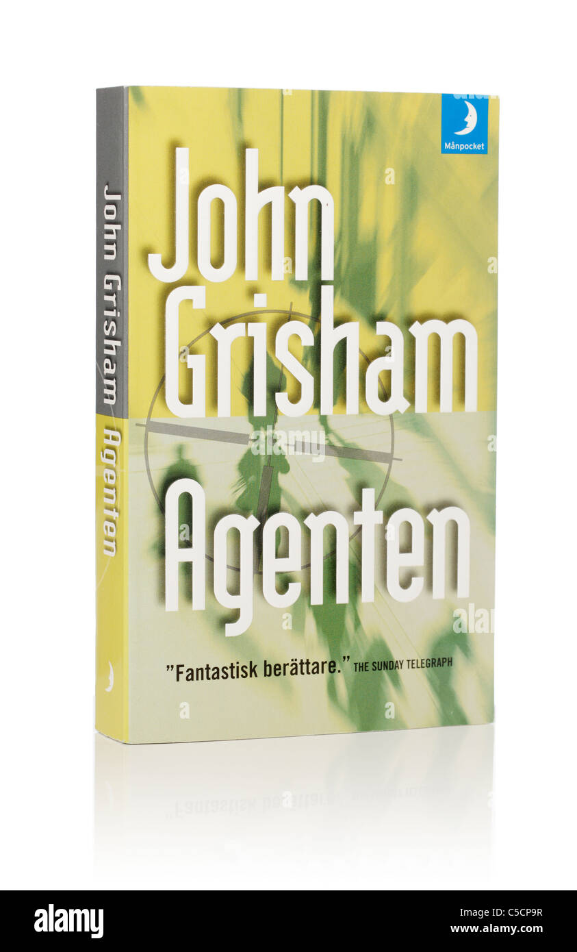 Le roman de John Grisham l 'courtier'. Ici en édition de poche suédoise à partir de 2007. Banque D'Images