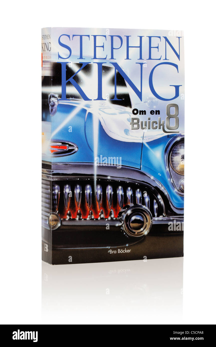 Le roman de Stephen King "d'une Buick 8'. Ici dans l'édition suédoise de 2005. Banque D'Images