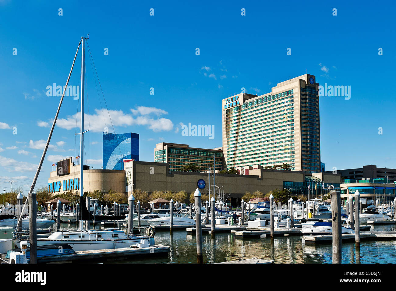 Trump Marina casino, Atlantic City, New Jersey, USA Banque D'Images