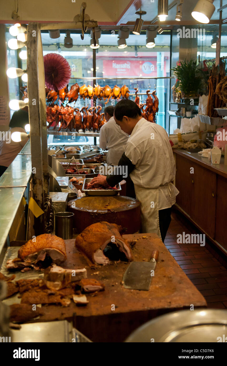 Quartier chinois de San Francisco Banque D'Images