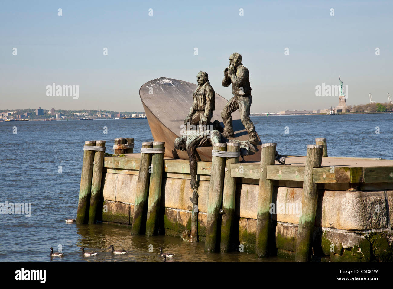 Les marins de la marine marchande américaine' Memorial, NYC Banque D'Images