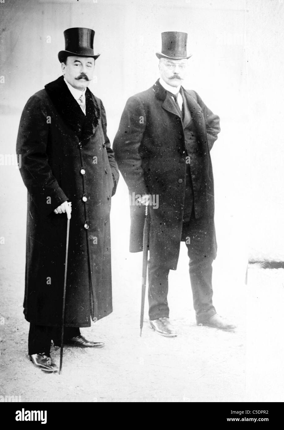 Baron E. DeMarcay, J. Kluytmans Banque D'Images