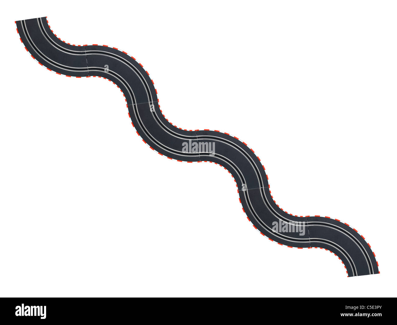 Une image de jouet voiture slot racing Banque D'Images