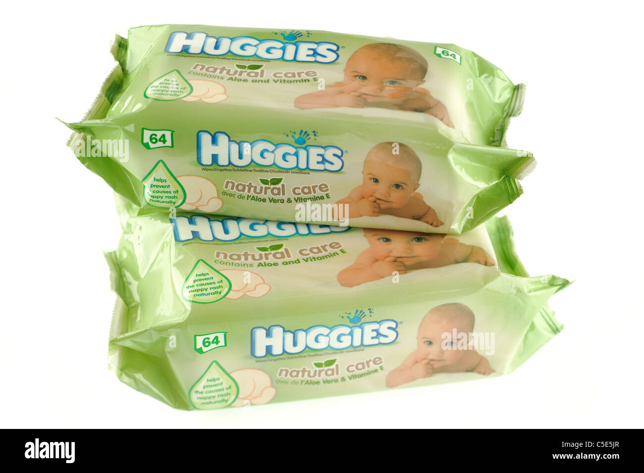 Lingettes bébé Huggies Pack de 3 - - NATURAL CARE - Lingette bébé