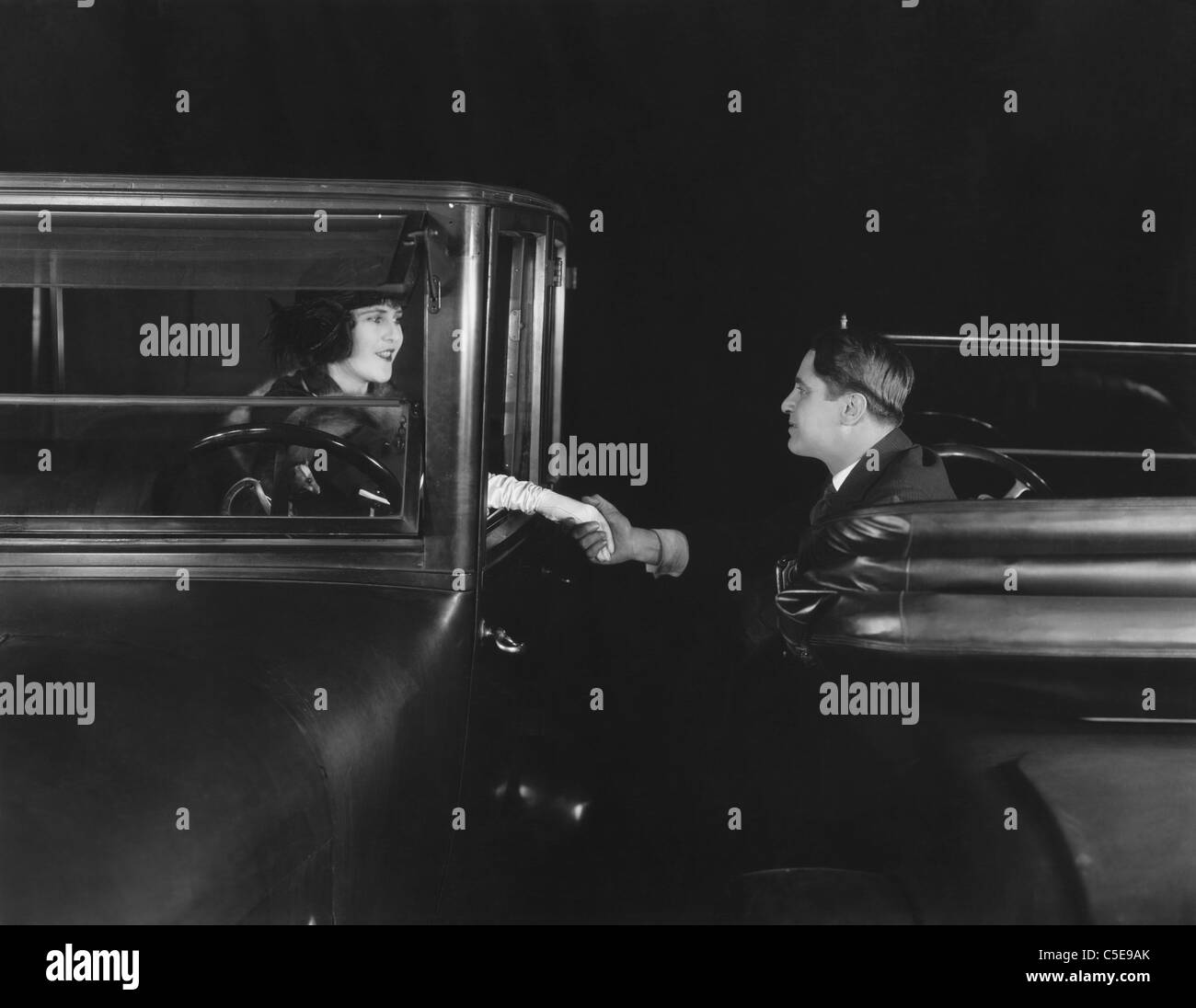 Gentillesse d'un étranger Banque D'Images