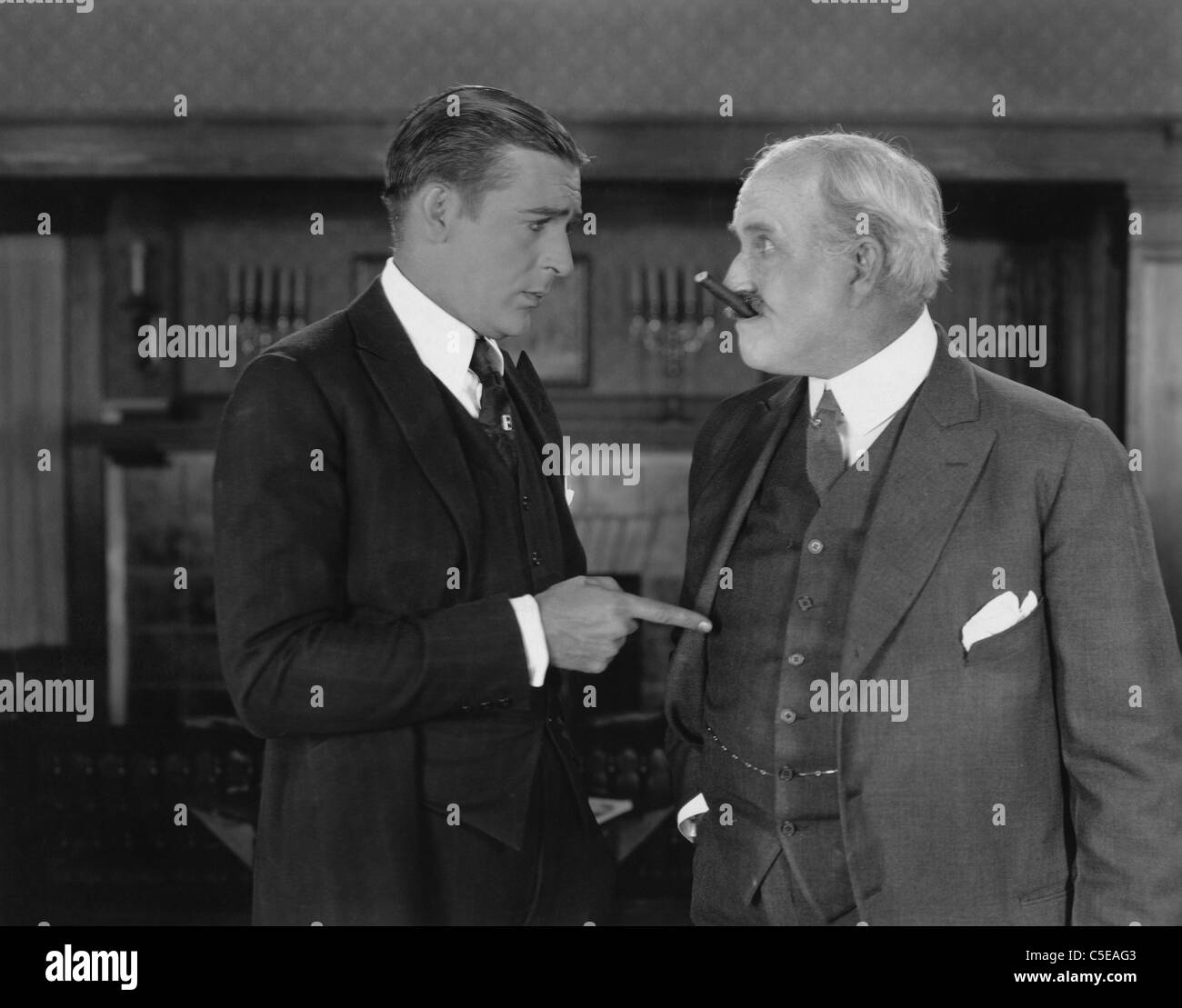 Confrontation Banque D'Images