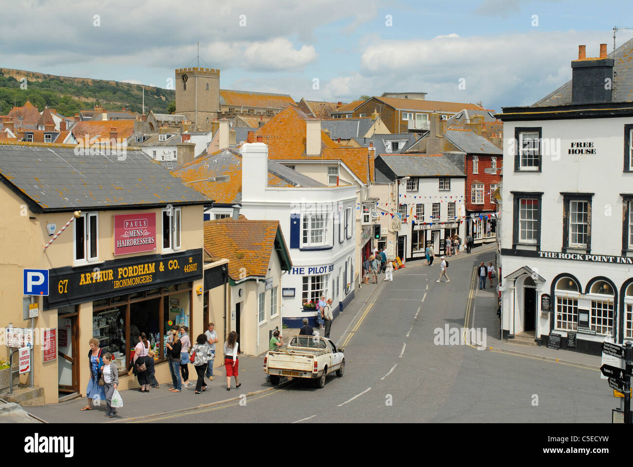 Lyme Regis Banque D'Images