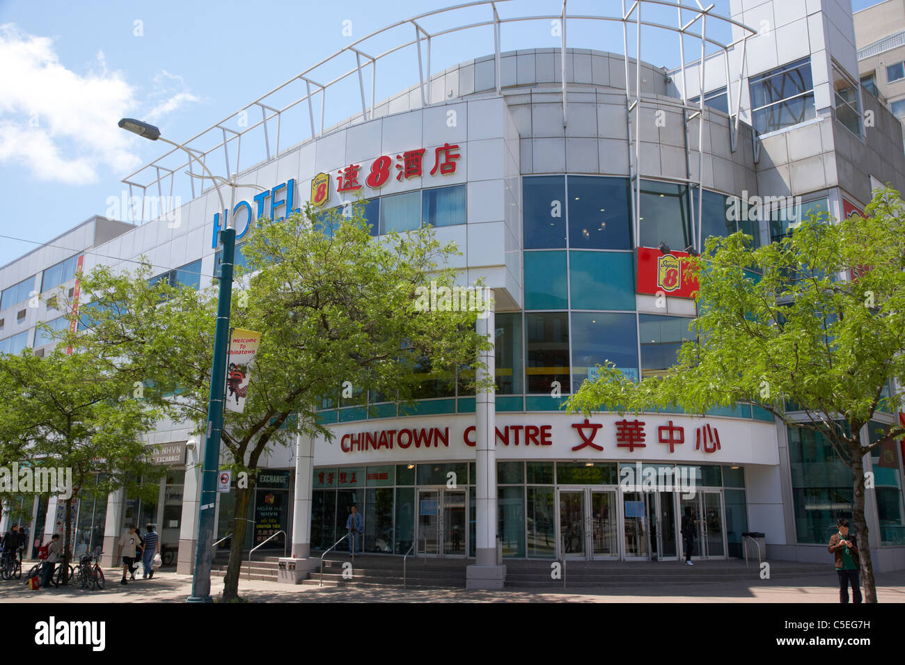 Centre de Chinatown Centre-ville de Toronto (Ontario) Canada Banque D'Images
