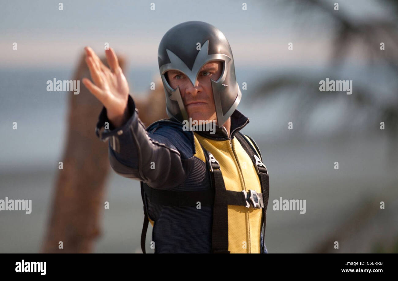 X-Men : FIRST CLASS 2011 TCF film avec Michael Fassbender Banque D'Images