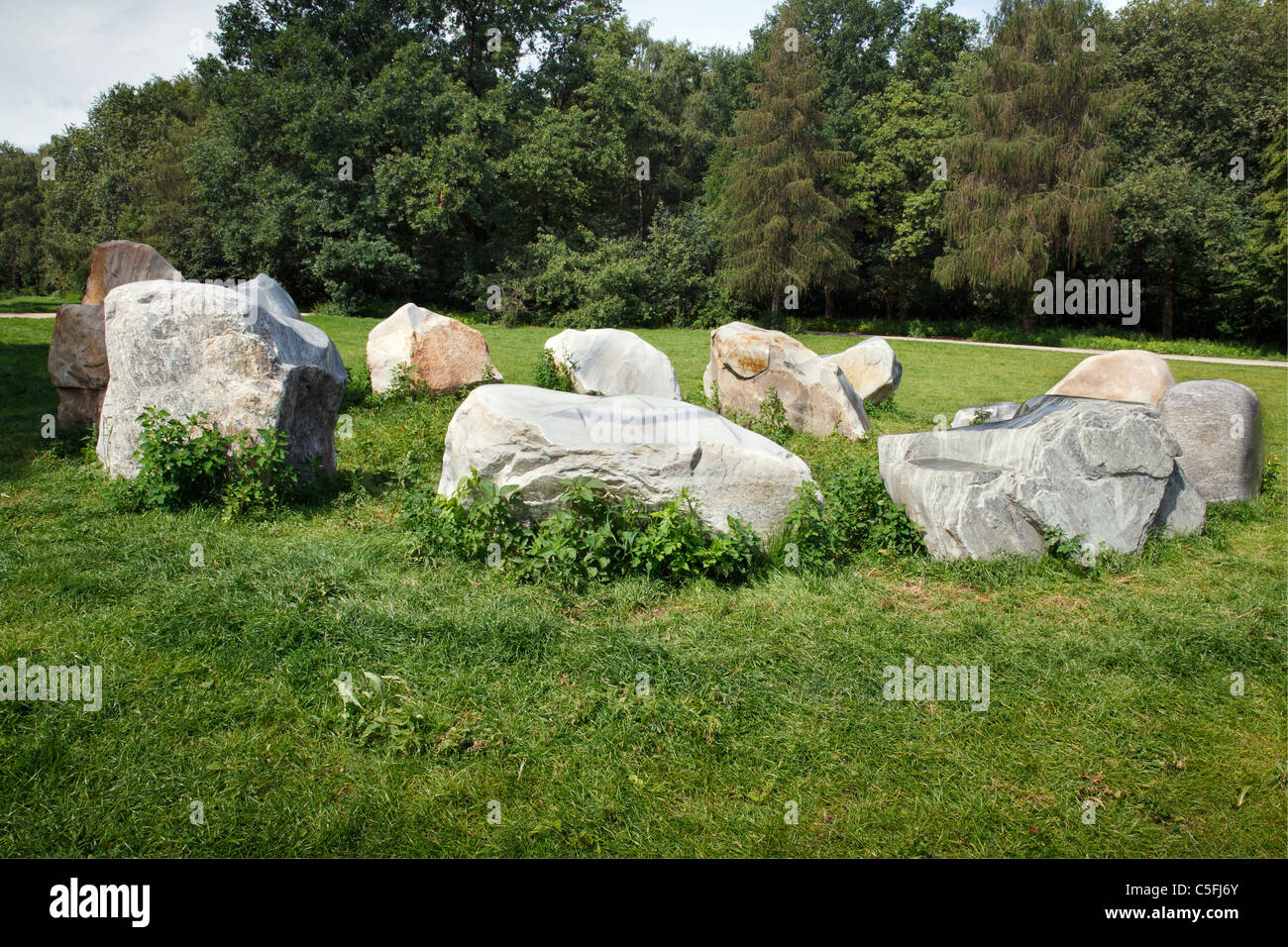 Projet global Stone, Tiergarten, Berlin, Allemagne Banque D'Images
