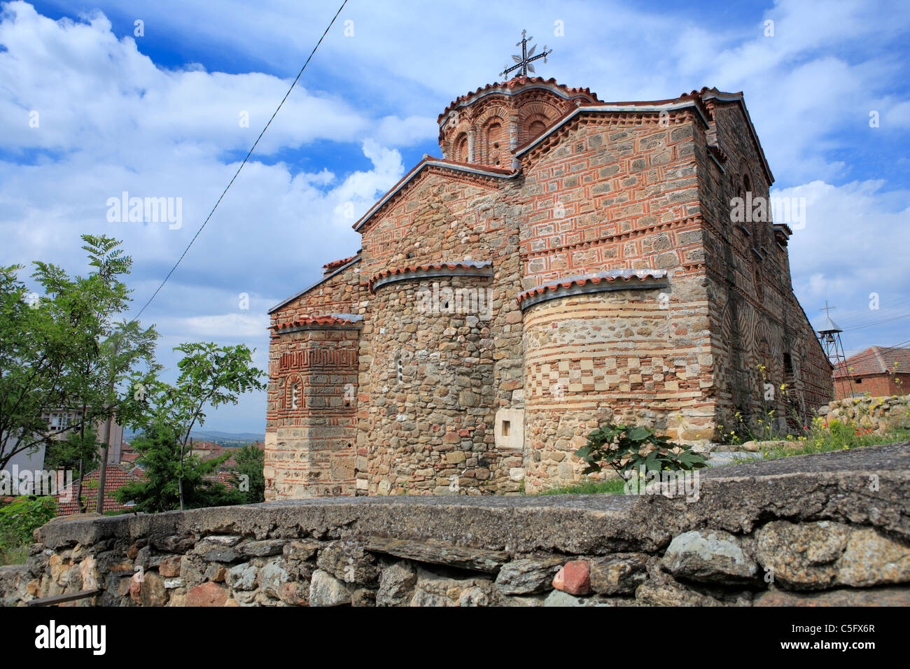 Église Byzantine de Saint Dimitri, Prilep, Macédoine Banque D'Images