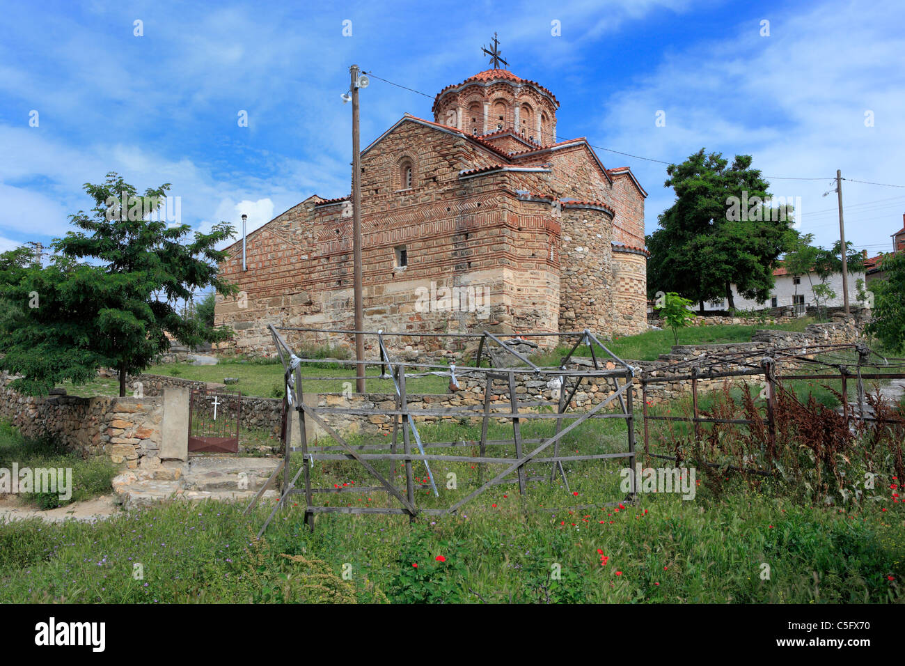 Église Byzantine de Saint Dimitri, Prilep, Macédoine Banque D'Images