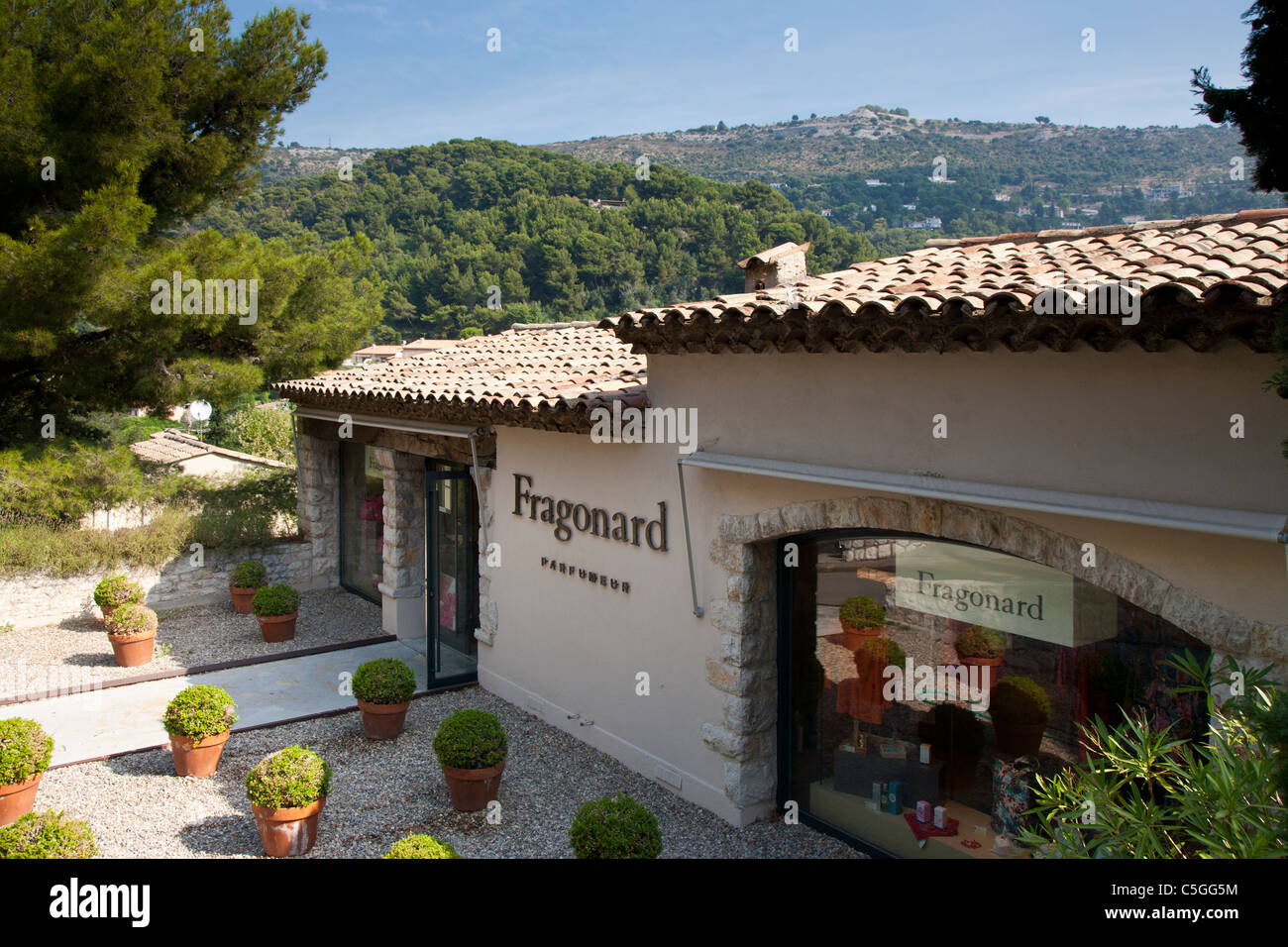 Magasin de parfums Fragonard à Eze, Côte d'Azur, France Banque D'Images