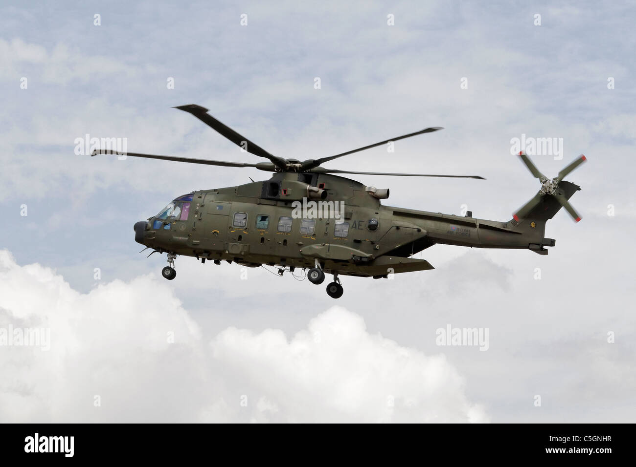 Un hélicoptère Westland Merlin de la RAF Banque D'Images