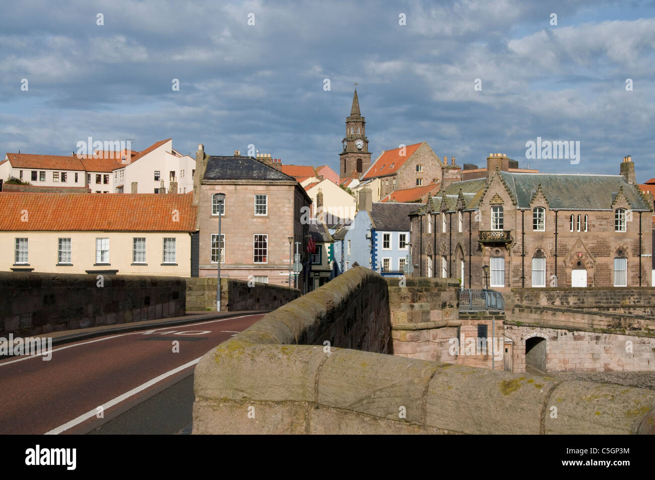 Berwick on Tweed du pont Banque D'Images