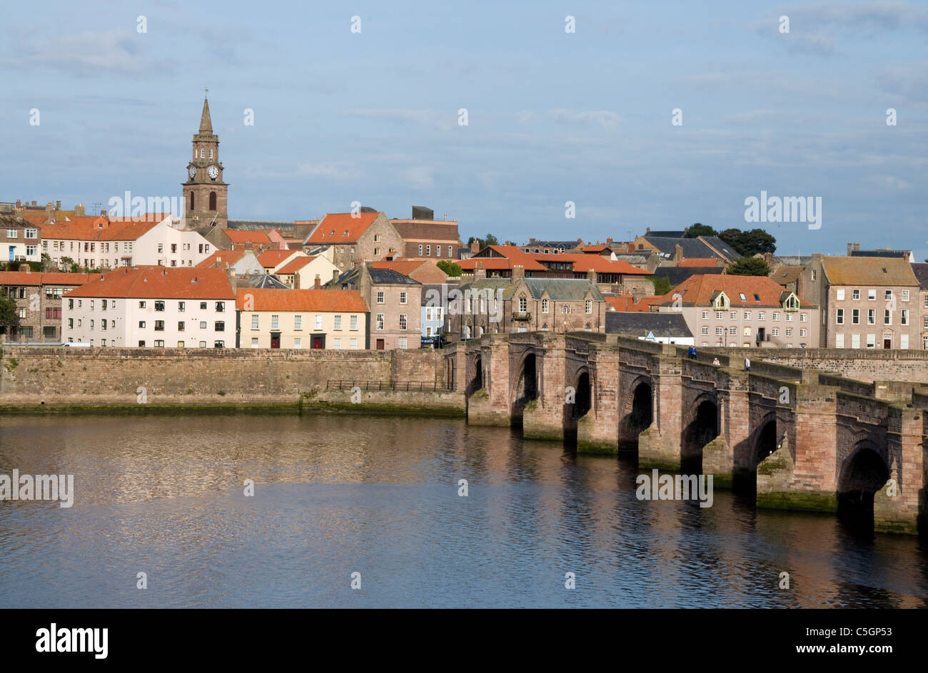 Berwick on Tweed Northumberland Banque D'Images
