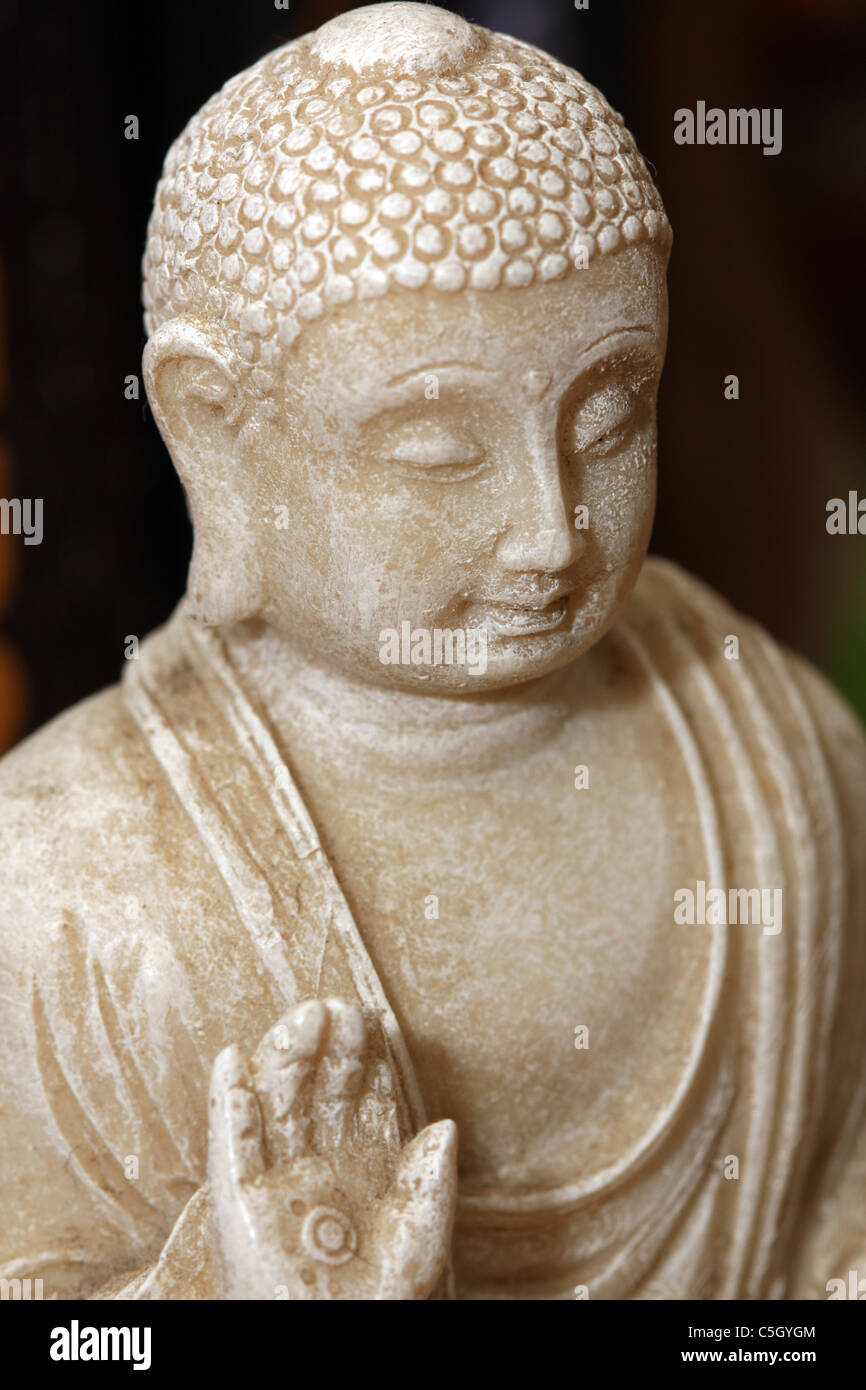 Une statue de Bouddha Banque D'Images
