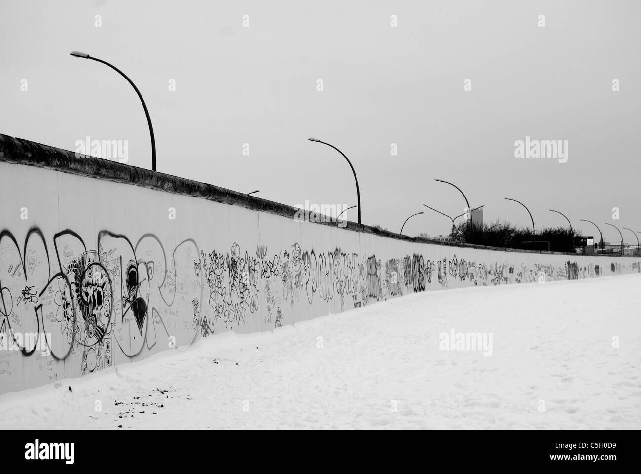 Mur de Berlin Banque D'Images