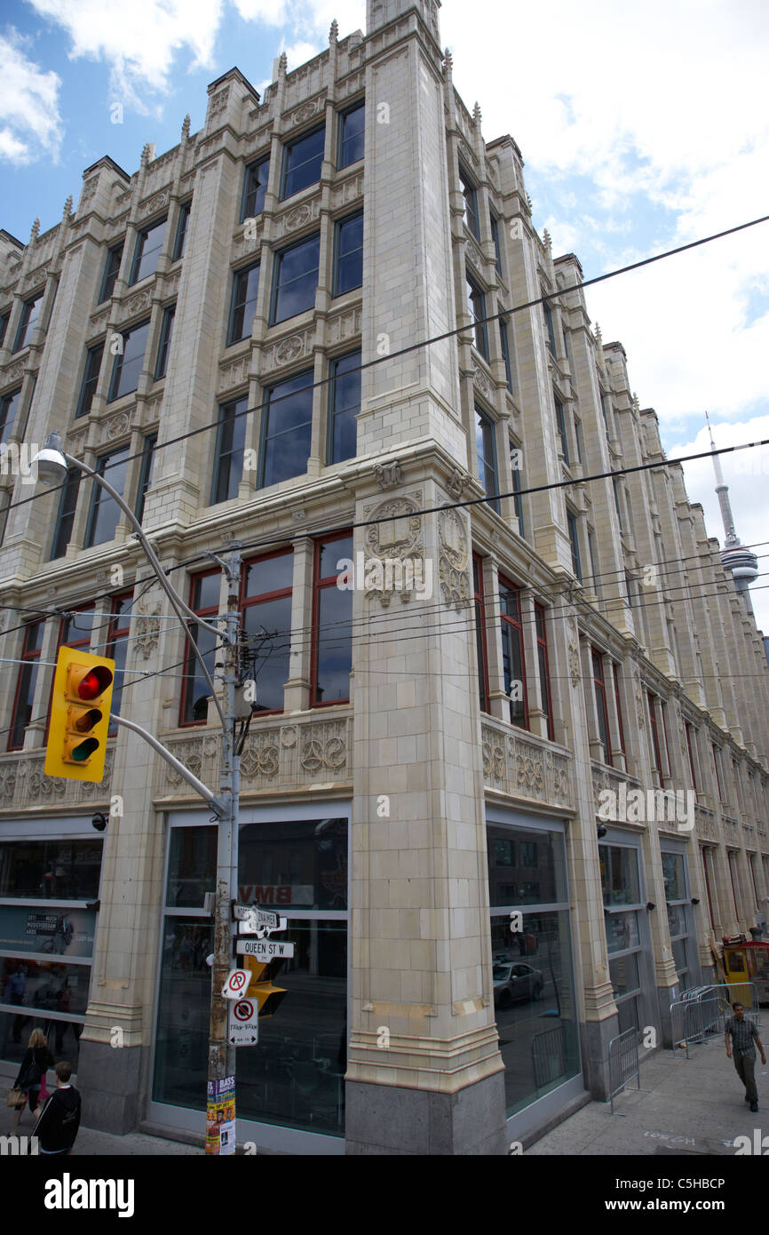 Toronto city tv building ontario canada Banque D'Images